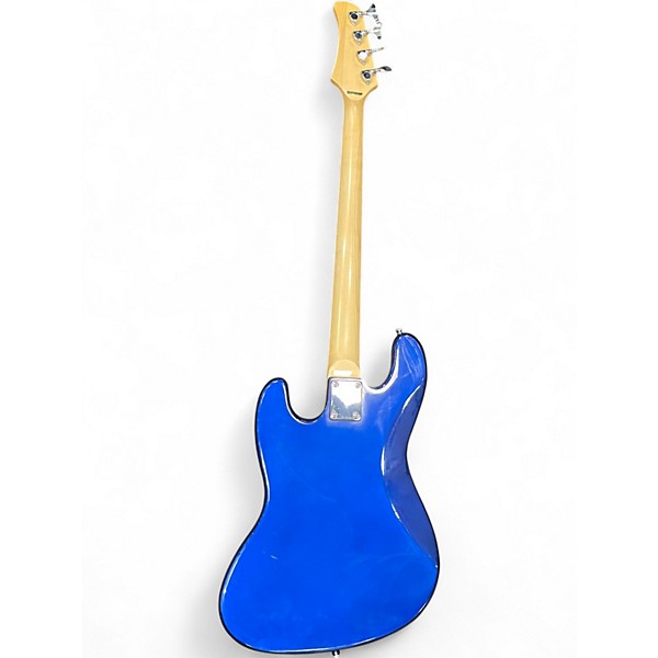 Used Hamer SLAMMER 4 STRING Blue Electric Bass Guitar