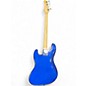 Used Hamer SLAMMER 4 STRING Blue Electric Bass Guitar