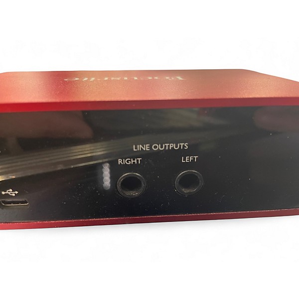 Used Focusrite Scarlett Solo Gen 3 Audio Interface