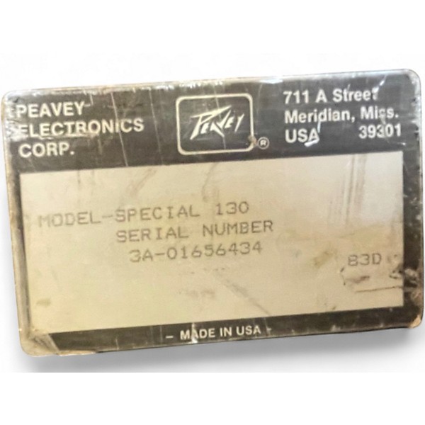 Used Peavey special 130 Guitar Combo Amp