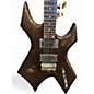Used B.C. Rich Warlock platinum orange crackle Solid Body Electric Guitar