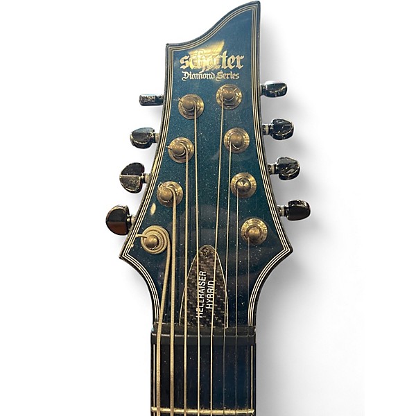 Used Schecter Guitar Research Hellraiser Hybrid 8 String ULTRA VIOLET Solid Body Electric Guitar