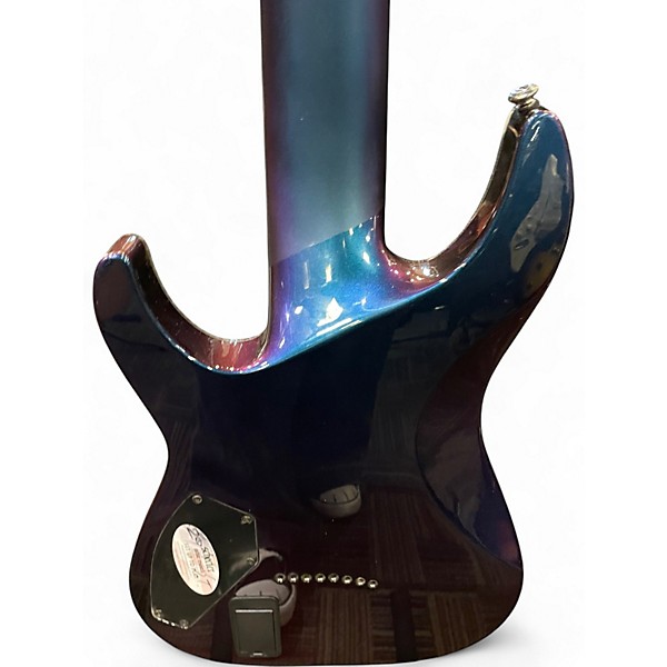 Used Schecter Guitar Research Hellraiser Hybrid 8 String ULTRA VIOLET Solid Body Electric Guitar