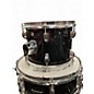 Used Ludwig 5 Piece Accent Black Drum Kit