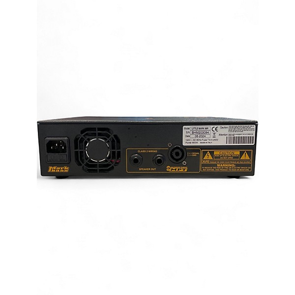 Used Markbass Little Mark 58R Bass Amp Head