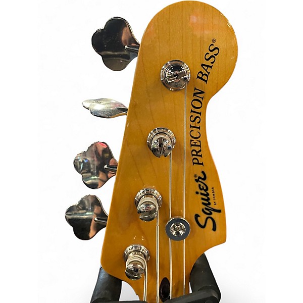Used Squier Classic Vibe 1970S Precision Bass Surf Green Electric Bass Guitar