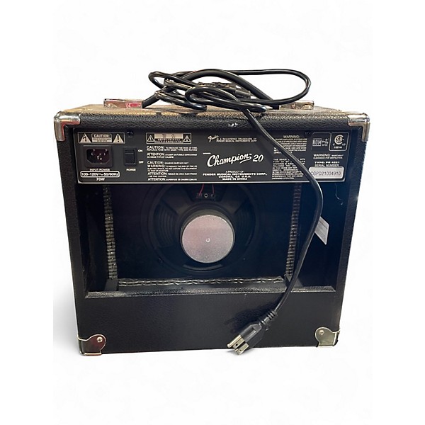 Used Fender Champion 20 Guitar Combo Amp