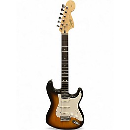 Used Squier Affinity Stratocaster 2 Color Sunburst Solid Body Electric Guitar