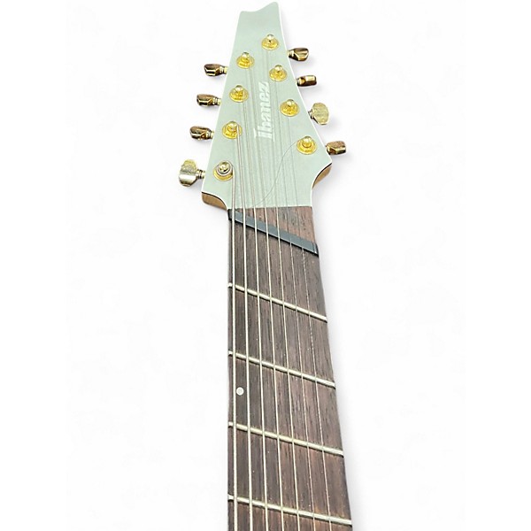 Used Ibanez RGDMS8 Silver Solid Body Electric Guitar