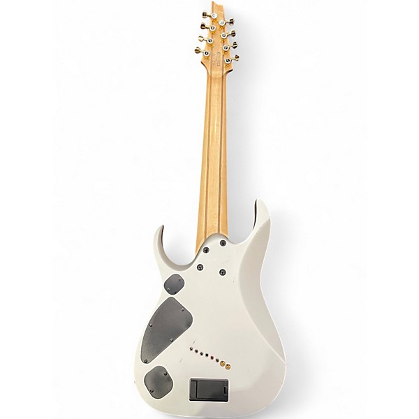 Used Ibanez RGDMS8 Silver Solid Body Electric Guitar