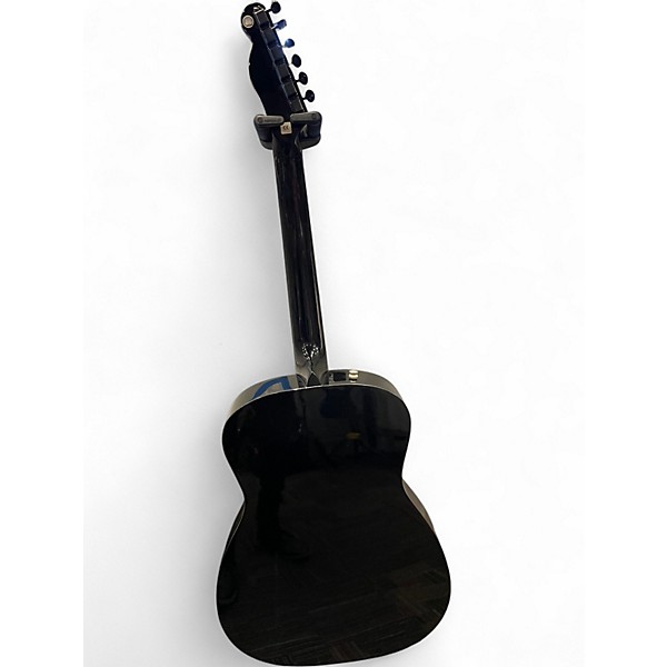 Used Fender Avril Lavigne Newporter Black Acoustic Electric Guitar