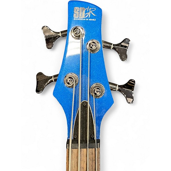 Used Ibanez SR300 Metallic Blue Electric Bass Guitar