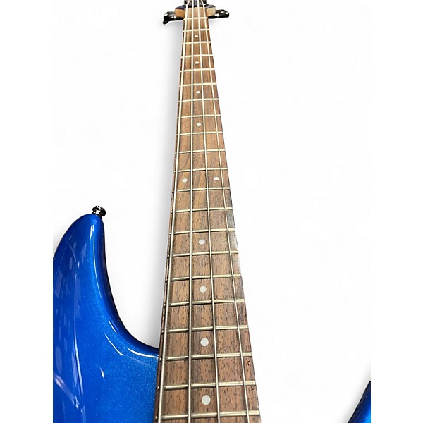 Used Ibanez SR300 Metallic Blue Electric Bass Guitar