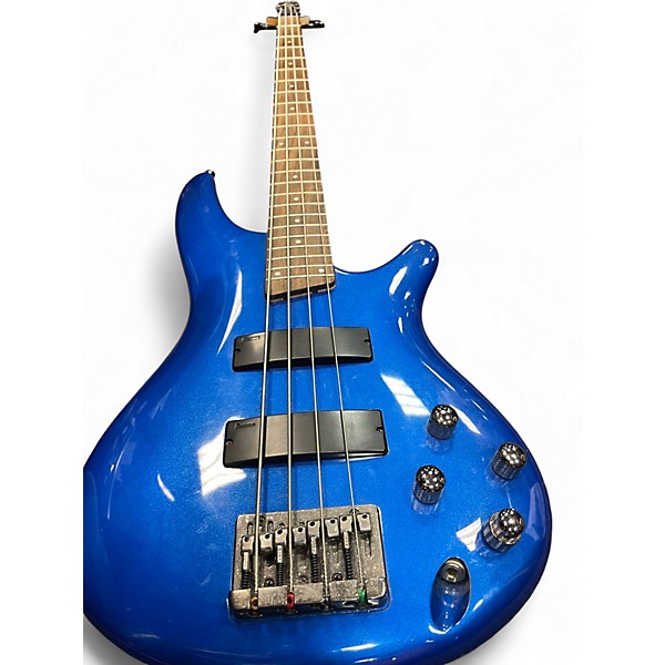 Used Ibanez SR300 Metallic Blue Electric Bass Guitar