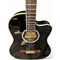 Used Ortega Family Series Pro Black Classical Acoustic Guitar