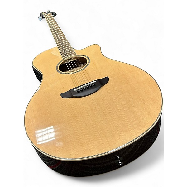 Used Yamaha APX600 Natural Acoustic Electric Guitar