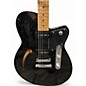 Used Reverend Stu D Baker Black Hollow Body Electric Guitar
