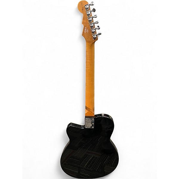 Used Reverend Stu D Baker Black Hollow Body Electric Guitar