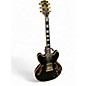 Used Edwards ESA 180 LTC Black Hollow Body Electric Guitar