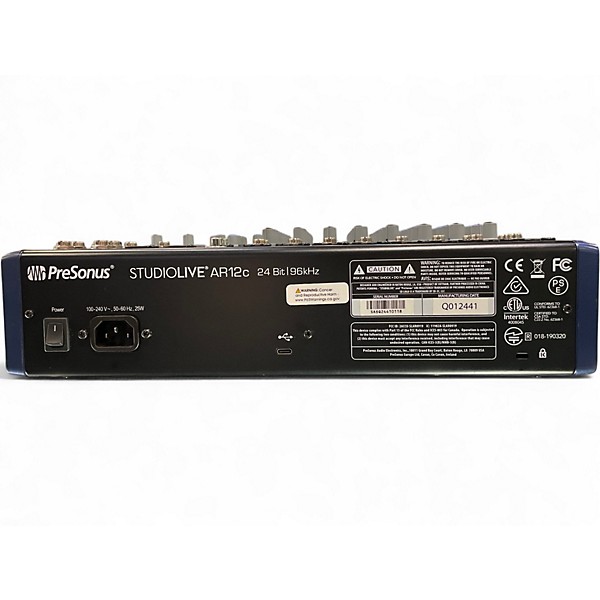 Used 2024 PreSonus STUDIO LIVE AR12C Powered Mixer