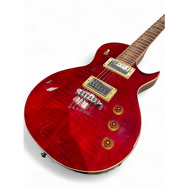 Used Mitchell MS470 Red Solid Body Electric Guitar