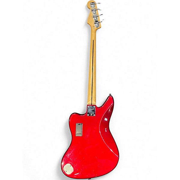 Used Squier Vintage Modified Jaguar Bass CANDY APPLE RED Electric Bass Guitar