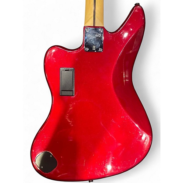 Used Squier Vintage Modified Jaguar Bass CANDY APPLE RED Electric Bass Guitar