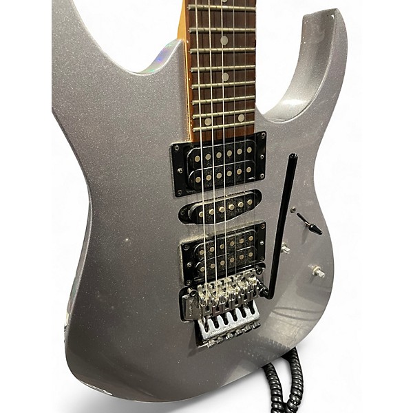 Used Ibanez RG270 Silver Solid Body Electric Guitar