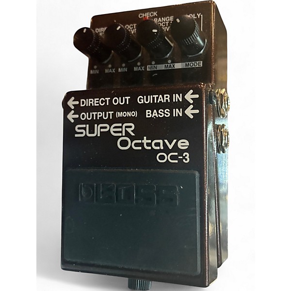 Used BOSS OC3 Super Octave Effect Pedal