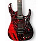 Used Schecter Guitar Research Sullivan King Banshee-6 FR-S Obsidian Blood Solid Body Electric Guitar