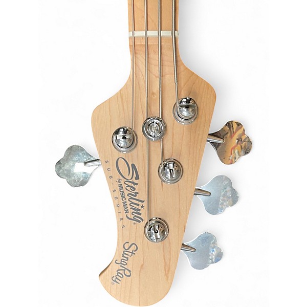 Used Sterling by Music Man Ray4 Seafoam Green Electric Bass Guitar