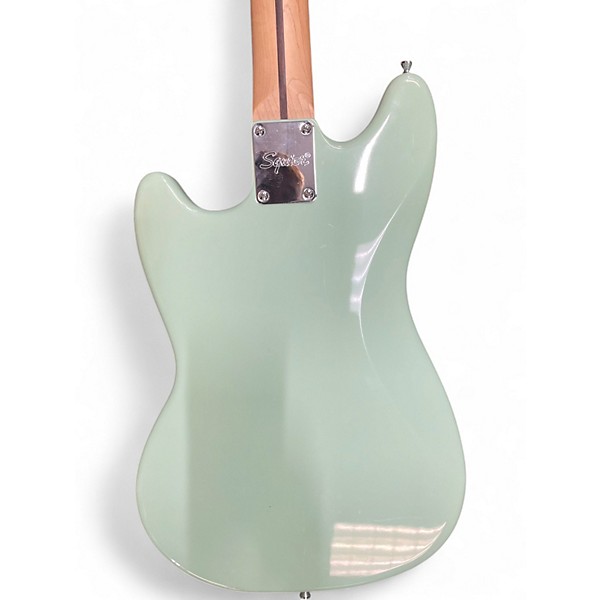 Used Squier Bullet Mustang HH Seafoam Green Solid Body Electric Guitar