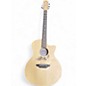 Used Luna Woodland Bamboo Grand Auditorium Bamboo Acoustic Electric Guitar thumbnail