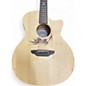 Used Luna Woodland Bamboo Grand Auditorium Bamboo Acoustic Electric Guitar