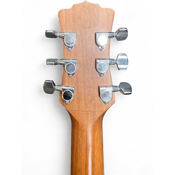 Used Luna Woodland Bamboo Grand Auditorium Bamboo Acoustic Electric Guitar