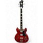 Used Hagstrom Viking Wild Cherry Electric Bass Guitar thumbnail