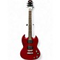 Used Epiphone SG STANDARD WITH EMG PICKUPS Cherry Solid Body Electric Guitar thumbnail