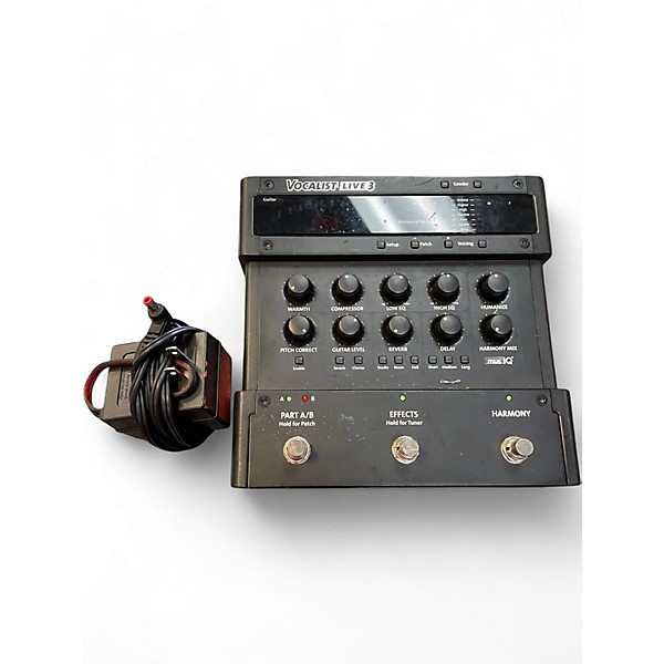Used DigiTech Vocalist Live 3 Harmony Pitch Correction Vocal Processor