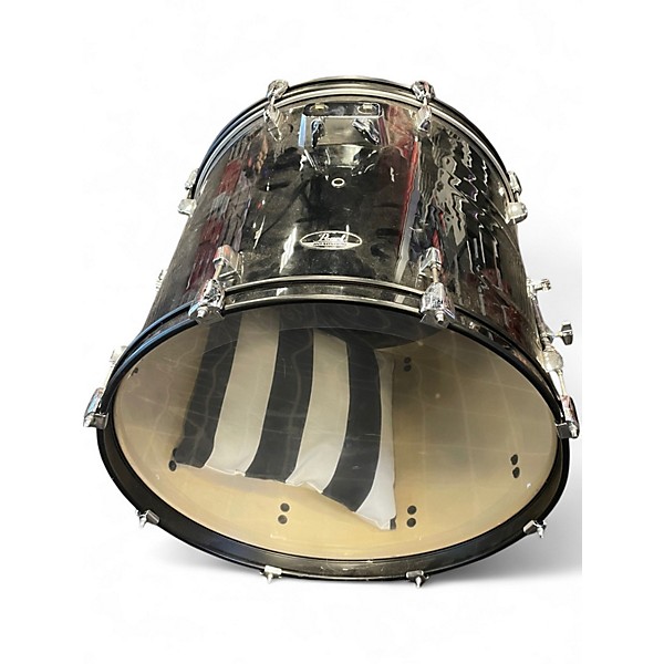 Used Pearl 5 Piece ROADSHOW Black Drum Kit