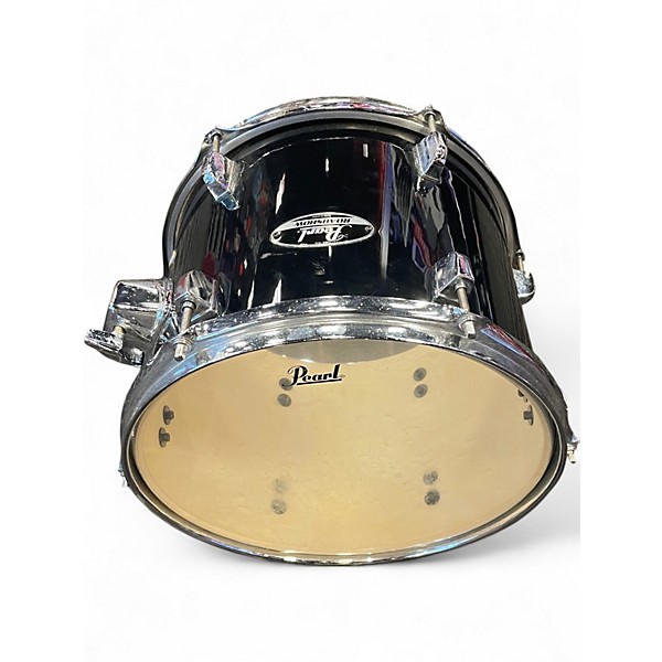 Used Pearl 5 Piece ROADSHOW Black Drum Kit
