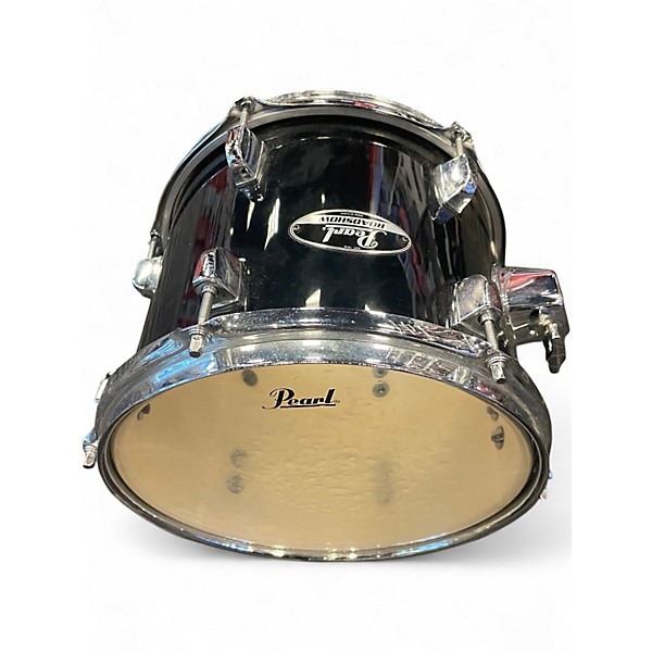 Used Pearl 5 Piece ROADSHOW Black Drum Kit