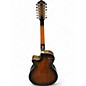 Used Ibanez AEG1812II 2 Color Sunburst 12 String Acoustic Electric Guitar