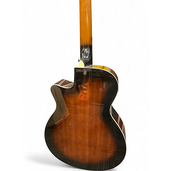 Used Ibanez AEG1812II 2 Color Sunburst 12 String Acoustic Electric Guitar