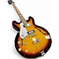 Used Epiphone Casino Left Handed VINTAGE SUNBURST Hollow Body Electric Guitar