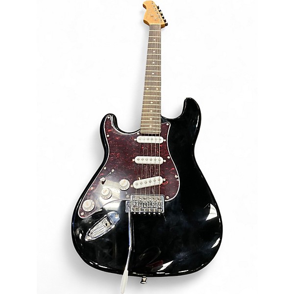 Used Harley Benton VT SERIES S STYLE ELECTRIC GUITAR BLACK Solid Body Electric Guitar