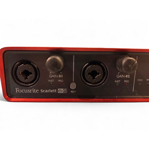 Used Focusrite Scarlett 6i6 Audio Interface