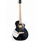 Used Fender CB60 Black Acoustic Bass Guitar thumbnail