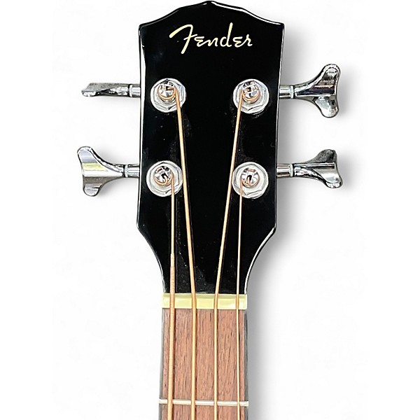 Used Fender CB60 Black Acoustic Bass Guitar
