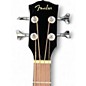 Used Fender CB60 Black Acoustic Bass Guitar