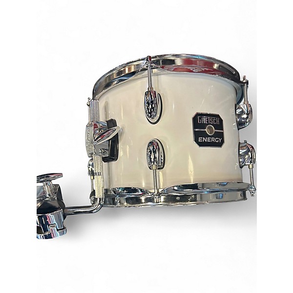 Used Gretsch Drums 4 Piece Energy Classic White Drum Kit